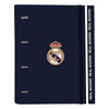 Ringpärm Real Madrid C.F. 512034666 Marinblå (27 x 32 x 3.5 cm)