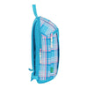 Ryggsäck Casual Benetton Tartan Blå Multicolour (22 x 39 x 10 cm)