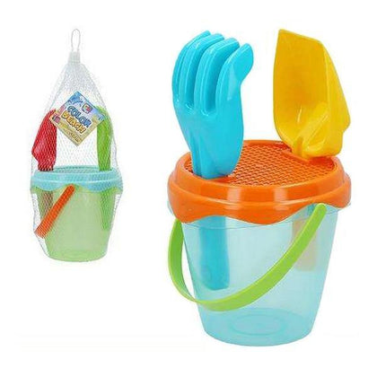 Strandleksaker set Color Beach Plast (3 Pcs) - DETDUVILLLHA.SE