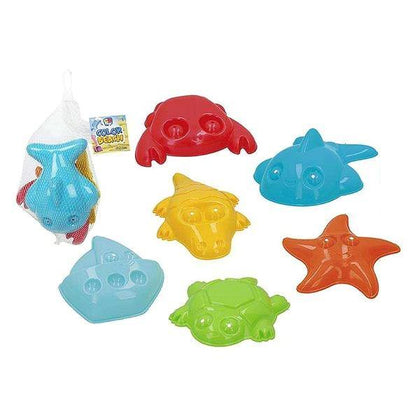 Strandleksaker set Color Beach (6 pcs) - DETDUVILLLHA.SE