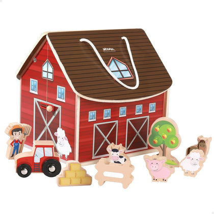 Bondgård med djur Colorbaby 49371 (10 pcs)