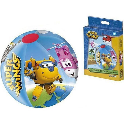 Uppblåsbar boll Super Wings (40 cm) - DETDUVILLLHA.SE