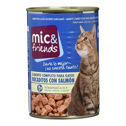 Kattmat Mic&Friends Bocaditos Salmón (425 g)