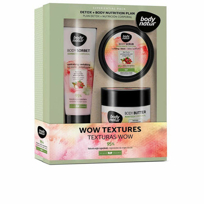 Kroppskräm Body Natur Wow Textures (3 pcs)