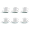 Set med kaffekoppar Quid Revova (12 pcs) 9 cl