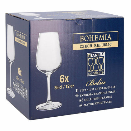 Vinglas Bohemia Crystal Belia Transparent 6 Delar 360 ml