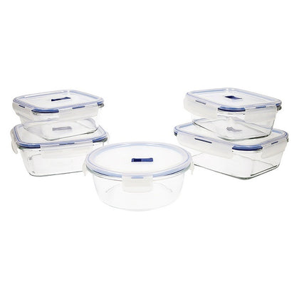 Lunchlådor, set Luminarc Pure Box Active (5 pcs) Glas (5)