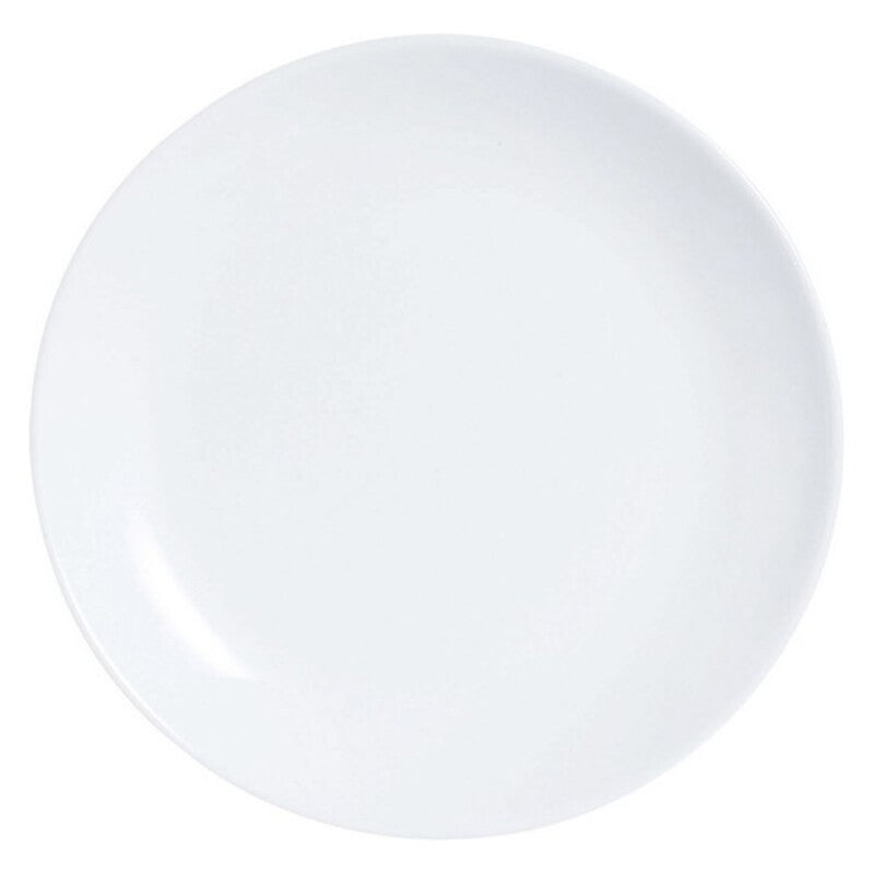Tallriksset Luminarc Diwali 6 pcs Vit Glas (19 cm)