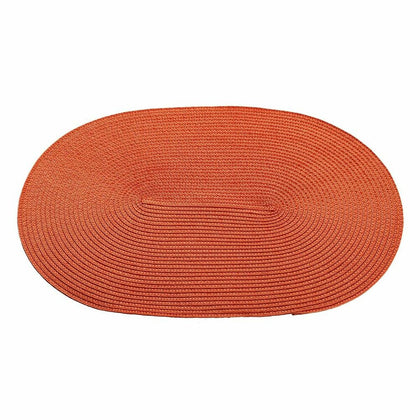 Bordsunderlägg Versa Orange Oval Nylon (30 x 1 x 45 cm) (45 x 30 cm)