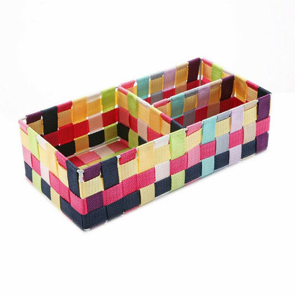 Ask med fack Versa Multicolour (17 x 10 x 35 cm)