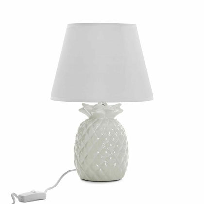 Bordslampa Versa 1 Ananas Vit Keramik 17 x 34 x 17 cm