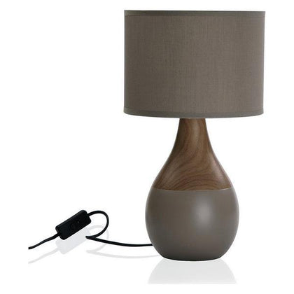 Bordslampa Taupe Keramik (22 x 39 x 22 cm) - DETDUVILLLHA.SE