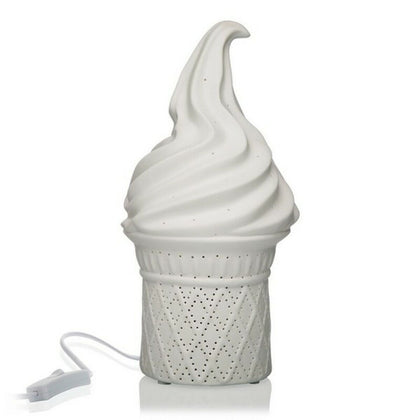 Bordslampa Versa Ice Cream 25W Porslin (13,7 x 27 x 13,7 cm)