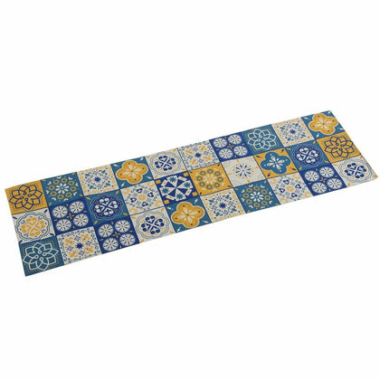 Bordslöpare Versa Mosaik Gul Polyester (44,5 x 0,5 x 154 cm)