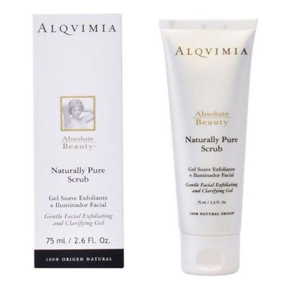 Ansiktsskrubbgel Alqvimia Absolute Beauty (75 ml)