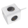 multipluggar i kubform Silver Electronics 9522 E-BLOCK