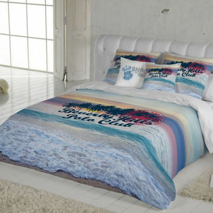 Påslakan Beverly Hills Polo Club BHFNHAW_Multicolor-Cama 150 Säng 150 (240 x 220 cm)