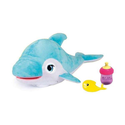 Mjukdjur IMC Toys Dolphin Blu Blu Interaktivt (28 x 48 x 29 cm) - DETDUVILLLHA.SE