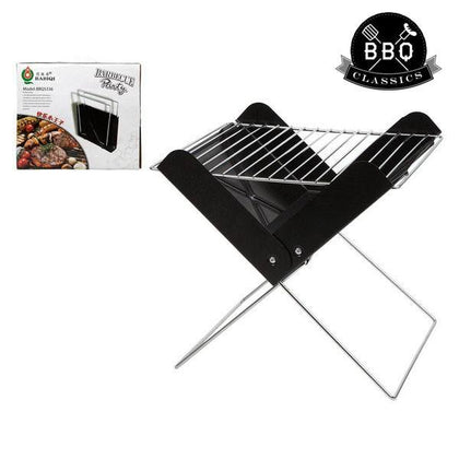 Bärbar Grill BBQ Classics 33085 (30 x 26 x 30 cm) Svart - DETDUVILLLHA.SE