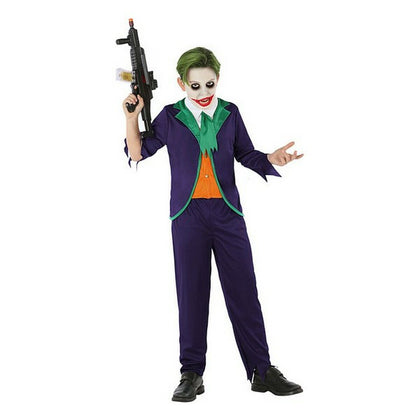 Maskeraddräkt för barn 112681 Clown Joker (3 Pcs)