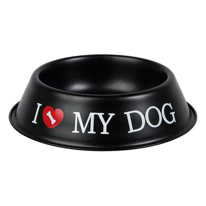 Matskål för husdjur I Love My Dog 116052 (Ø 21 cm) - DETDUVILLLHA.SE