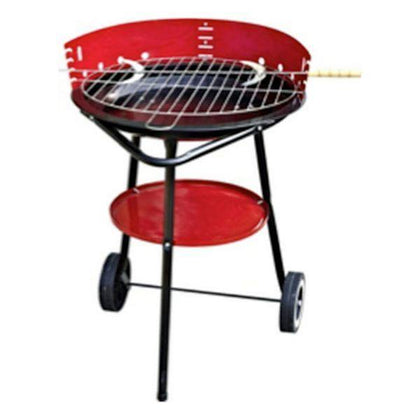 Kolgrill med hjul (44 x 44 x 74 cm) - DETDUVILLLHA.SE