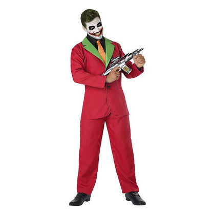 Maskeraddräkt vuxna Röd Clown Joker