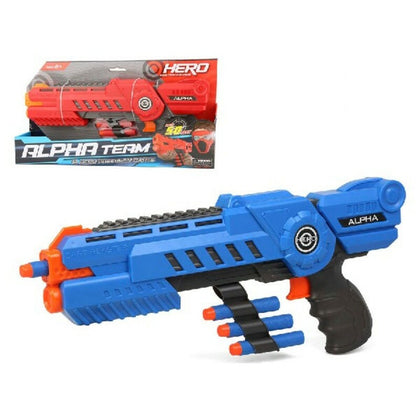 Playset Hero Alpha Pistol med Pilar 38 x 20 cm (38 x 20 cm)