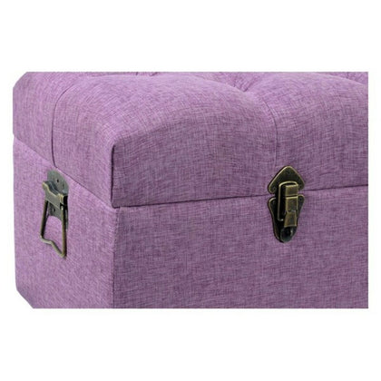 Sittpall DKD Home Decor 8424001565399 Multicolour Fuchsia Metall Trä MDF 120 x 42 x 53 cm