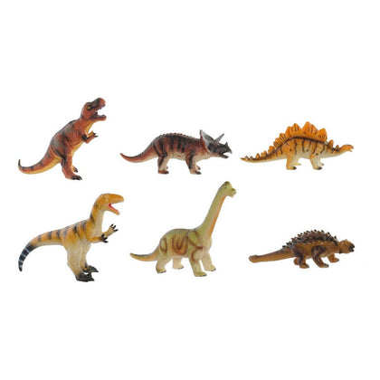 Dinosaurie DKD Home Decor Mjuk Barn 6 Delar 29 x 15 x 21 cm