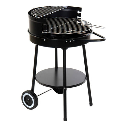 Kolgrill med hjul DKD Home Decor Metall (59 x 49 x 82 cm)