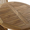 Bordsgrupp med 4 stolar DKD Home Decor Teak (5 pcs)