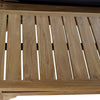 Set med bord och 3 fåtöljer DKD Home Decor   Teak Bomull (127 x 72 x 88 cm) (4 pcs)