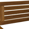 Set med bord och 3 fåtöljer DKD Home Decor   Teak Bomull (127 x 72 x 88 cm) (4 pcs)