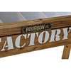 Konsol DKD Home Decor Factory Metall Paulowniaträ (120 x 47 x 82.5 cm)