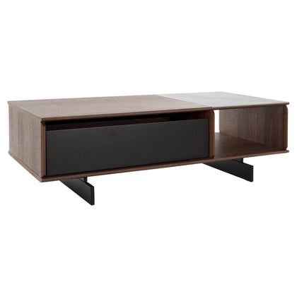 TV-möbler DKD Home Decor Metall Keramik valnöt (120 x 59.5 x 37 cm)