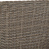 Bordsgrupp med 6 stolar DKD Home Decor Stål Rattan (7 pcs)