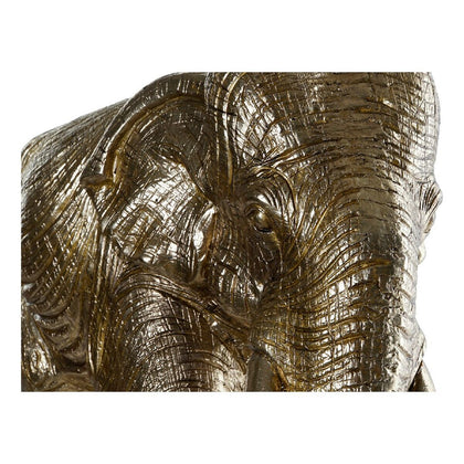 Prydnadsfigur DKD Home Decor RF-177265 Gyllene Harts Elefant Kolonial 83 x 32 x 56 cm