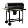 Kolgrill med lock och hjul DKD Home Decor RC-177307 108 x 71 x 103 cm Trä Stål