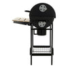 Kolgrill med lock och hjul DKD Home Decor RC-177307 108 x 71 x 103 cm Trä Stål