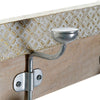 Väggmonterad rockhängare DKD Home Decor Metall Mangoträ (30 x 10 x 15.5 cm)