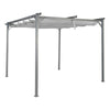 Pergola DKD Home Decor MB-179019 290 x 290 x 230 cm Stål Metall/Plast