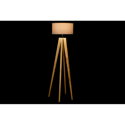 Golvlampa DKD Home Decor Brun Beige Multicolour Trä 50 W 220 V 40 x 40 x 148 cm