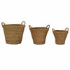 Korg - set DKD Home Decor Fibrer Bali (3 pcs) (50 x 50 x 40 cm)