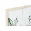 Tavla DKD Home Decor Virágok Blommig Shabby Chic 48 x 2 x 60 cm (2 antal)