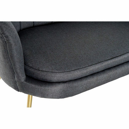 Soffa DKD Home Decor 8424001819737 Blå Metall Modern 130 x 77 x 83 cm