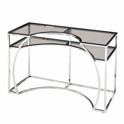 Konsol DKD Home Decor Silver Glas Stål (120 x 50 x 75 cm)