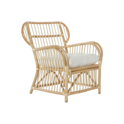 Fåtölj DKD Home Decor 8424001826964 Naturell Rattan (86 x 65 x 95 cm)