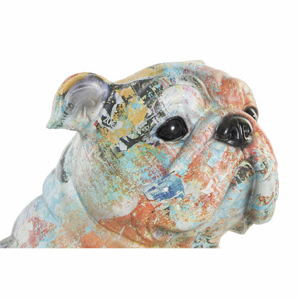 Prydnadsfigur DKD Home Decor 24 x 18 x 22 cm Multicolour Hund