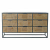 Skänk DKD Home Decor Metall Gran (123 x 40 x 68 cm)